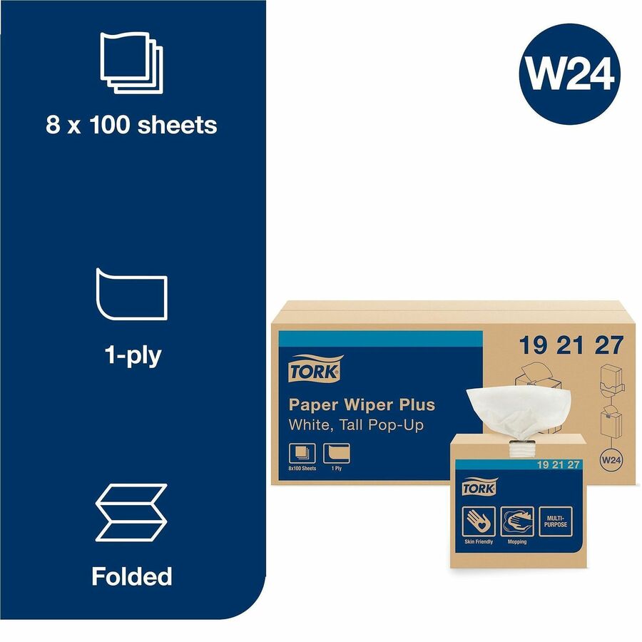 TORK Paper Wiper Plus White W24