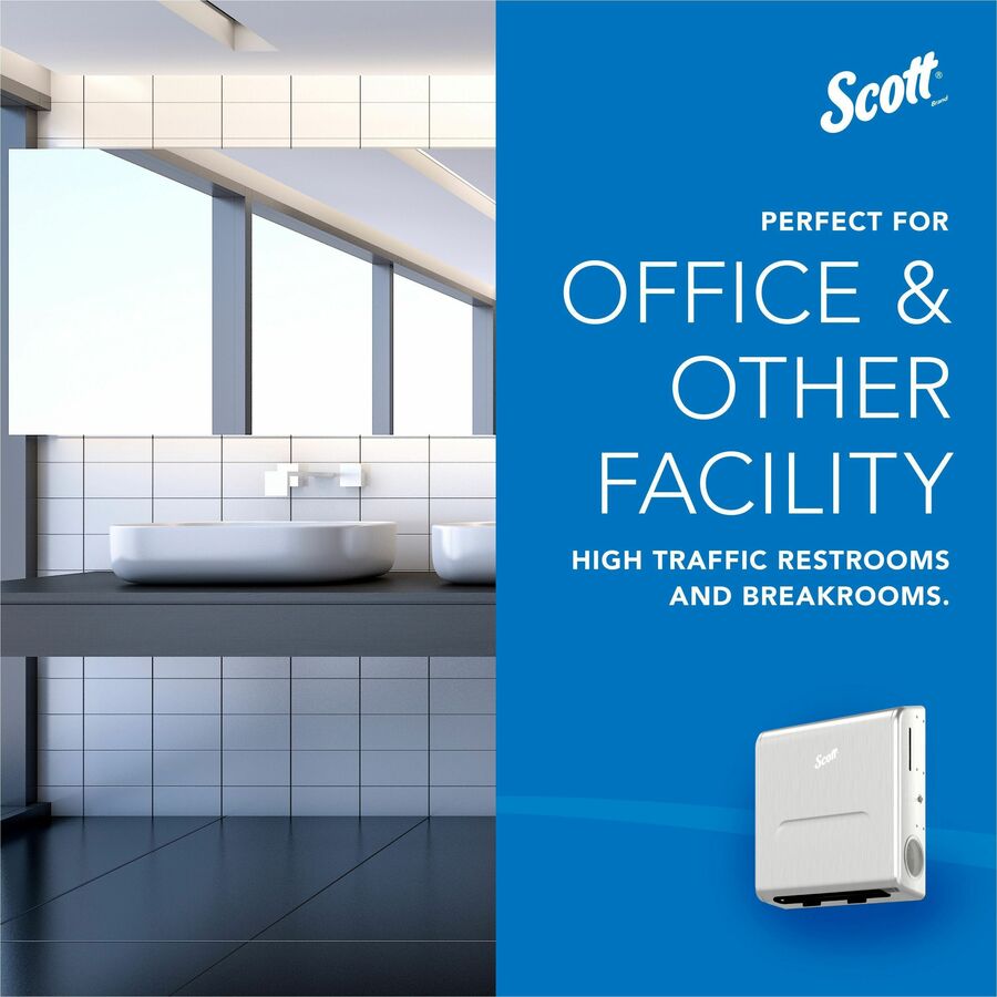 Scott Pro Recessed Hard Roll Towel Dispenser Housing - No Trim Panel