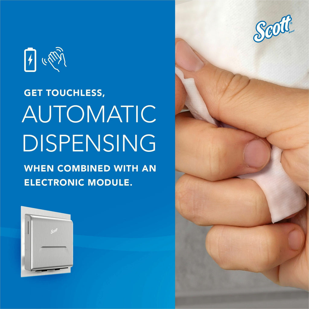 Scott Pro Recessed Hard Roll Towel Dispenser Housing w/Trim Panel