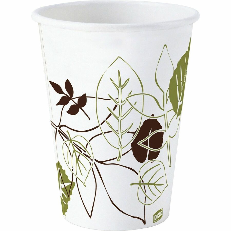 Dixie Pathways 10 oz Paper Hot Cups By GP Pro