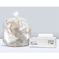 Inteplast HDPE Can Liners, 16 Microns, 40" x 48" , Natural, Pack Of 250 Liners