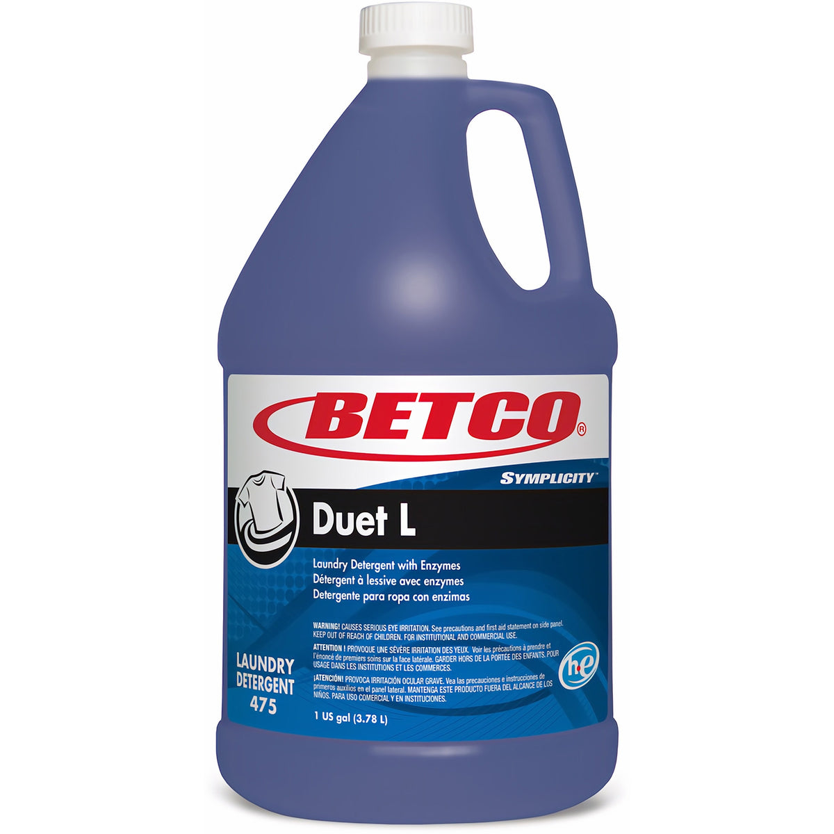 Betco Symplicity Duet L Laundry Detergent
