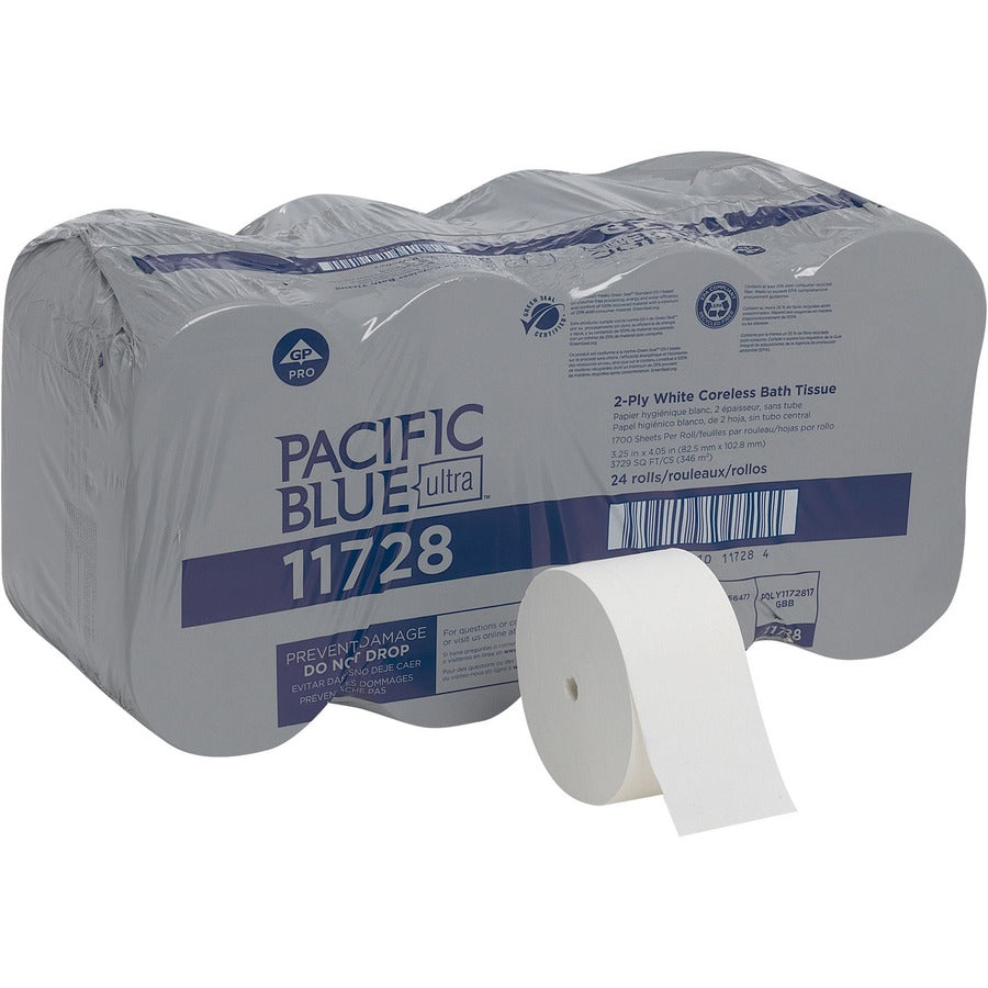 Pacific Blue Ultra Door Tissue Dispenser Refill