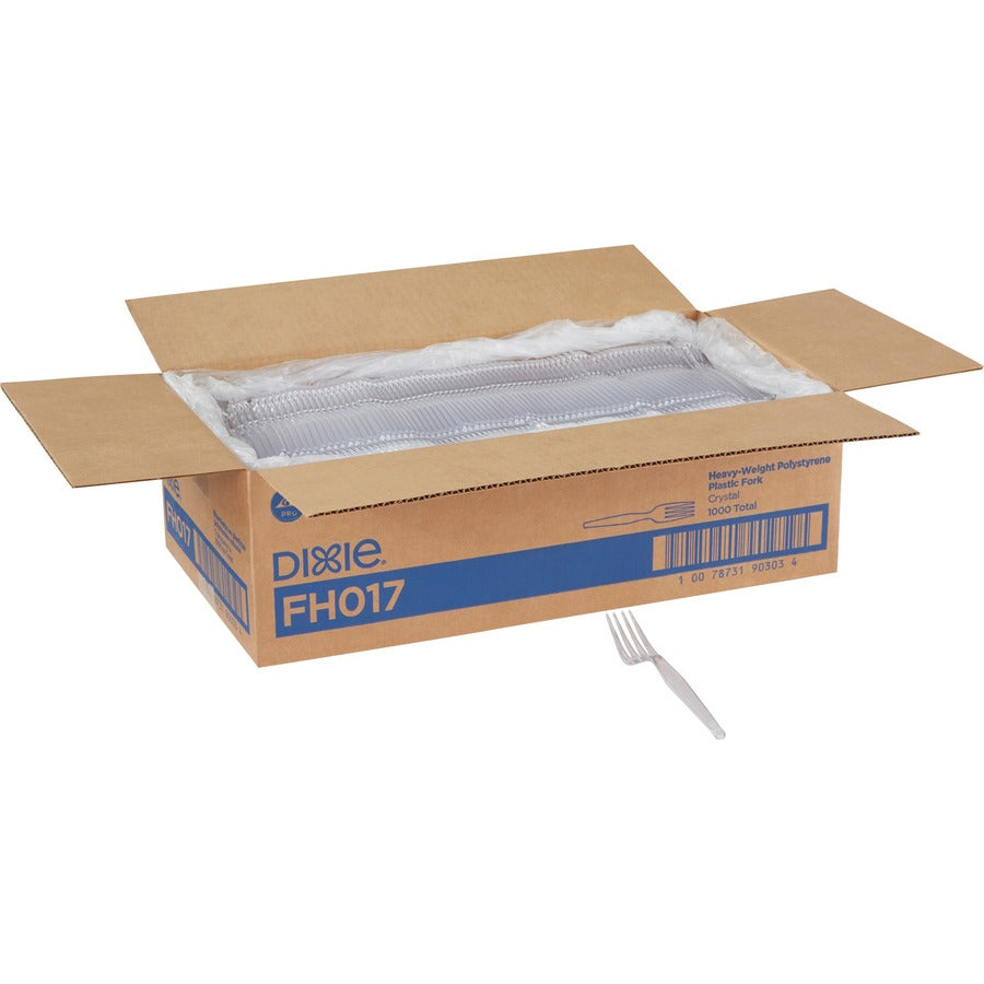 Dixie Heavyweight Plastic Cutlery