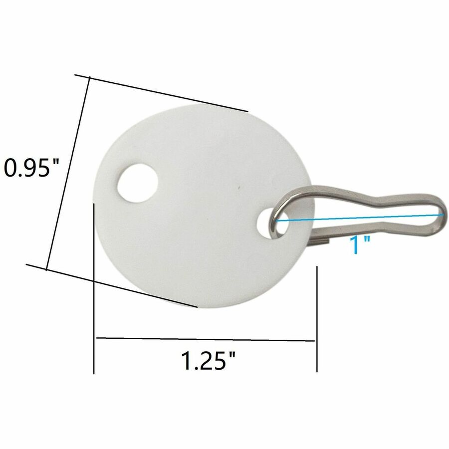 Sparco Oval Key Tags