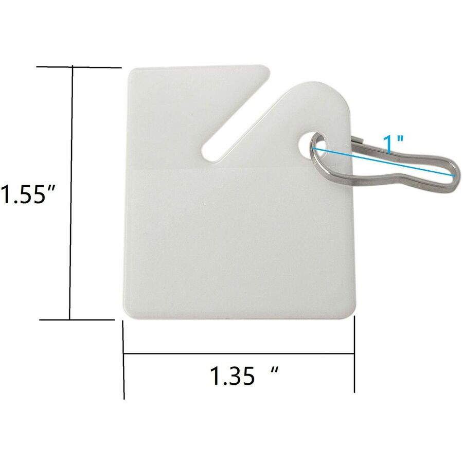 Sparco Square Key Tags