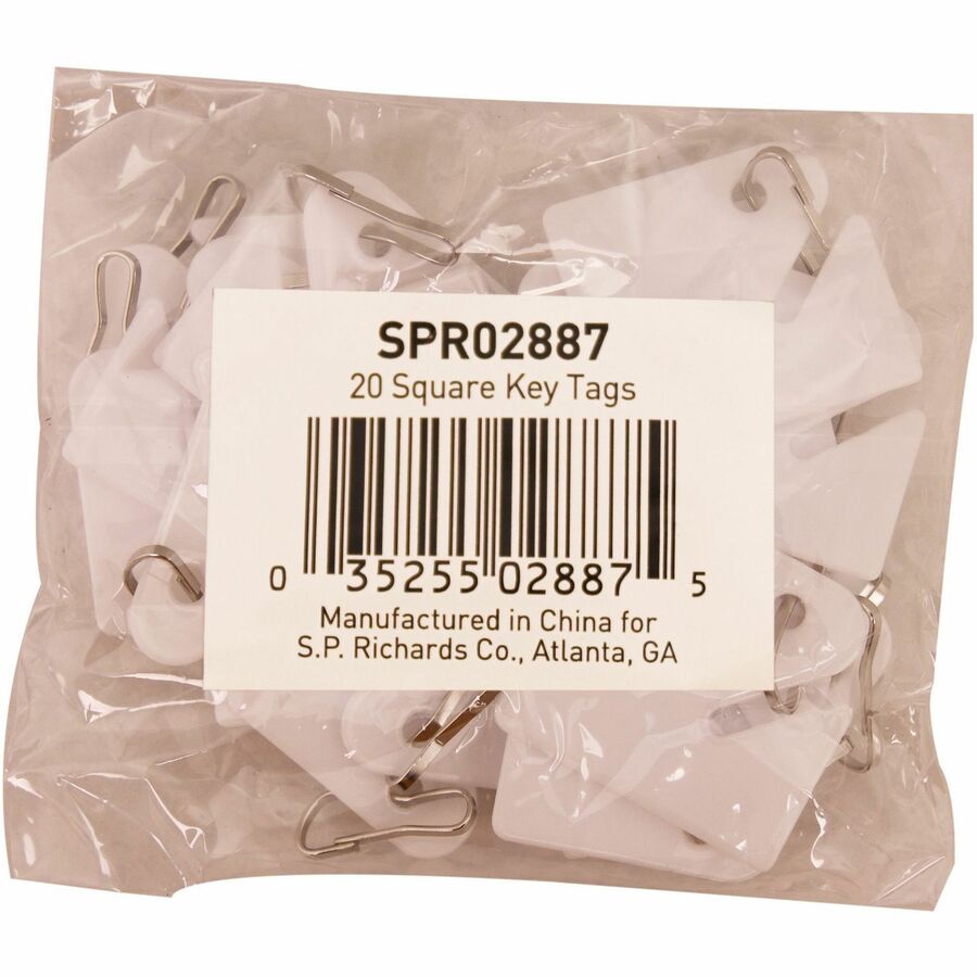 Sparco Square Key Tags