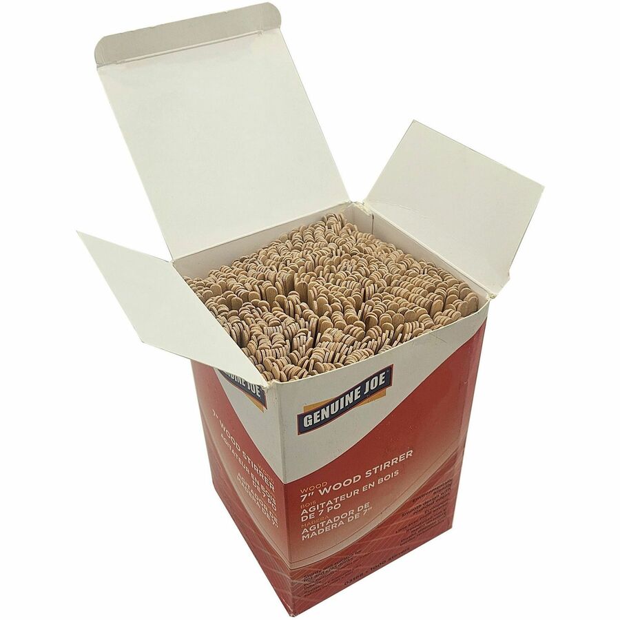 Genuine Joe Wooden Stirrers