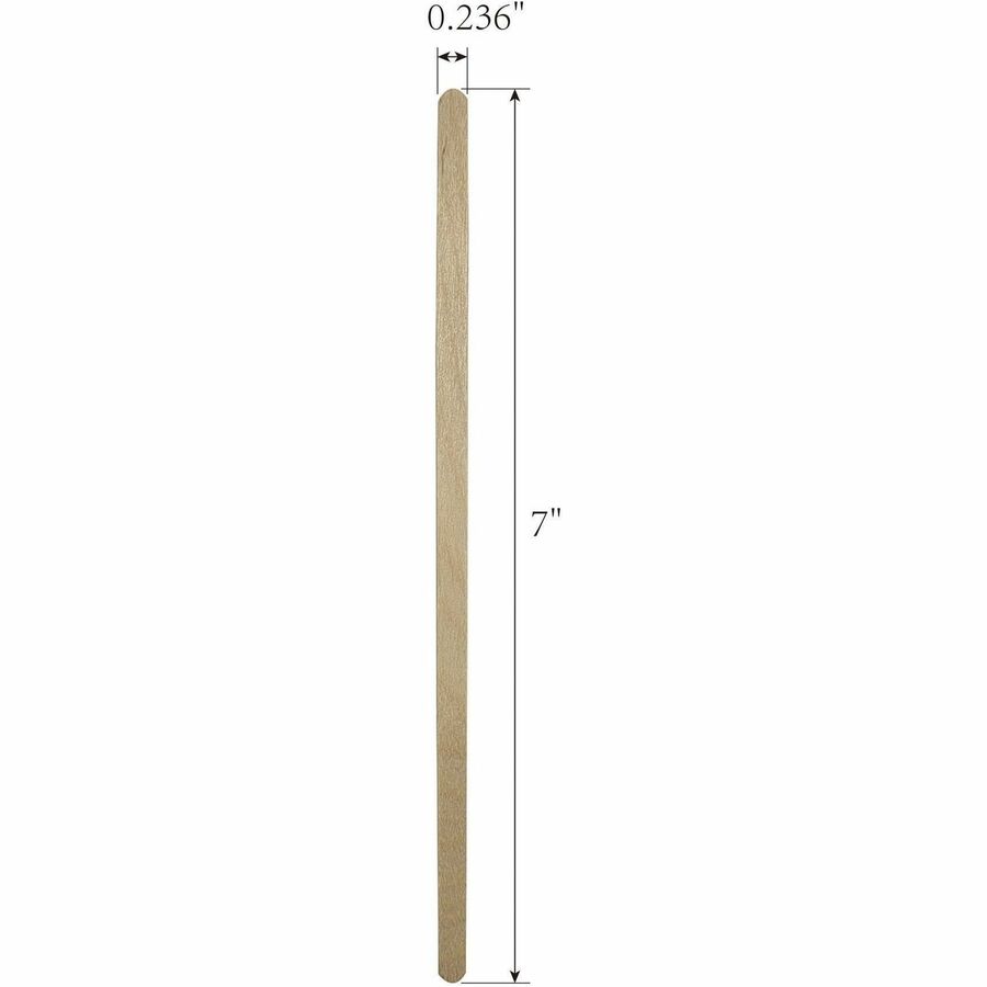 Genuine Joe Wooden Stirrers