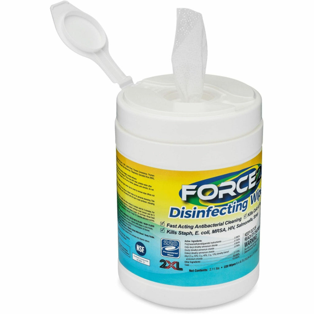 2XL FORCE2 Disinfecting Wipes