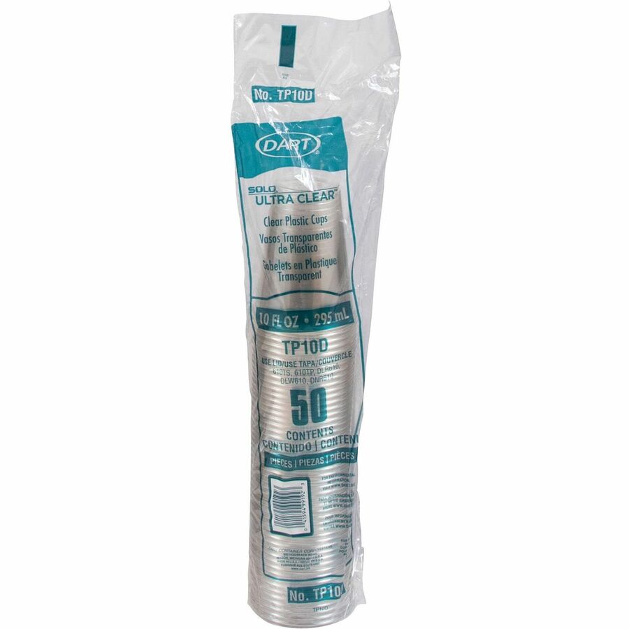 Solo Ultra Clear 10 oz Cold Cups