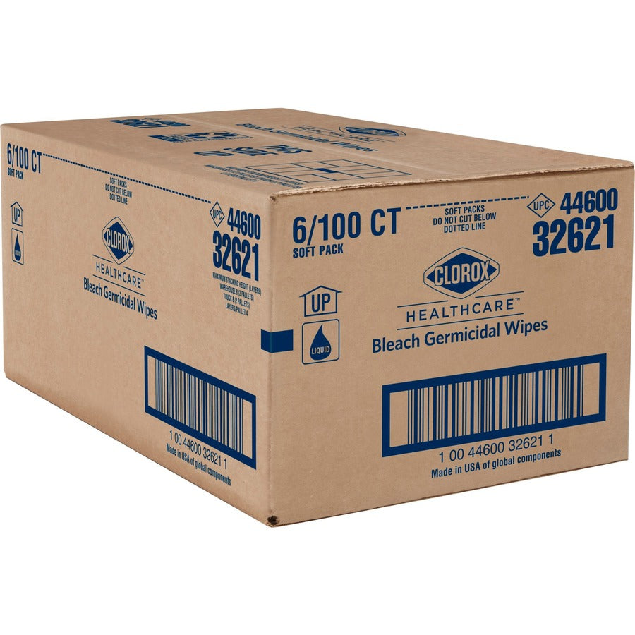 Clorox Healthcare Bleach Germicidal Wipes