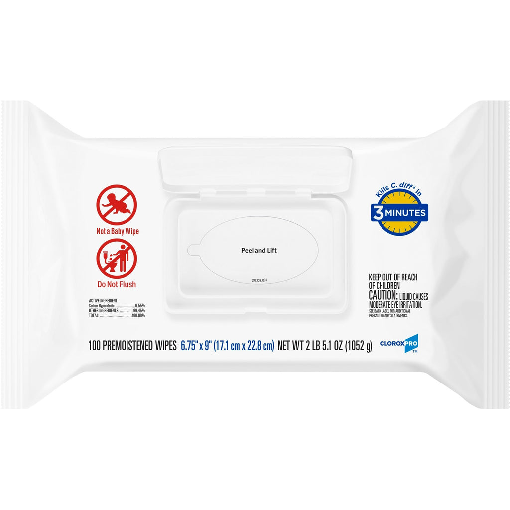 Clorox Healthcare Bleach Germicidal Wipes