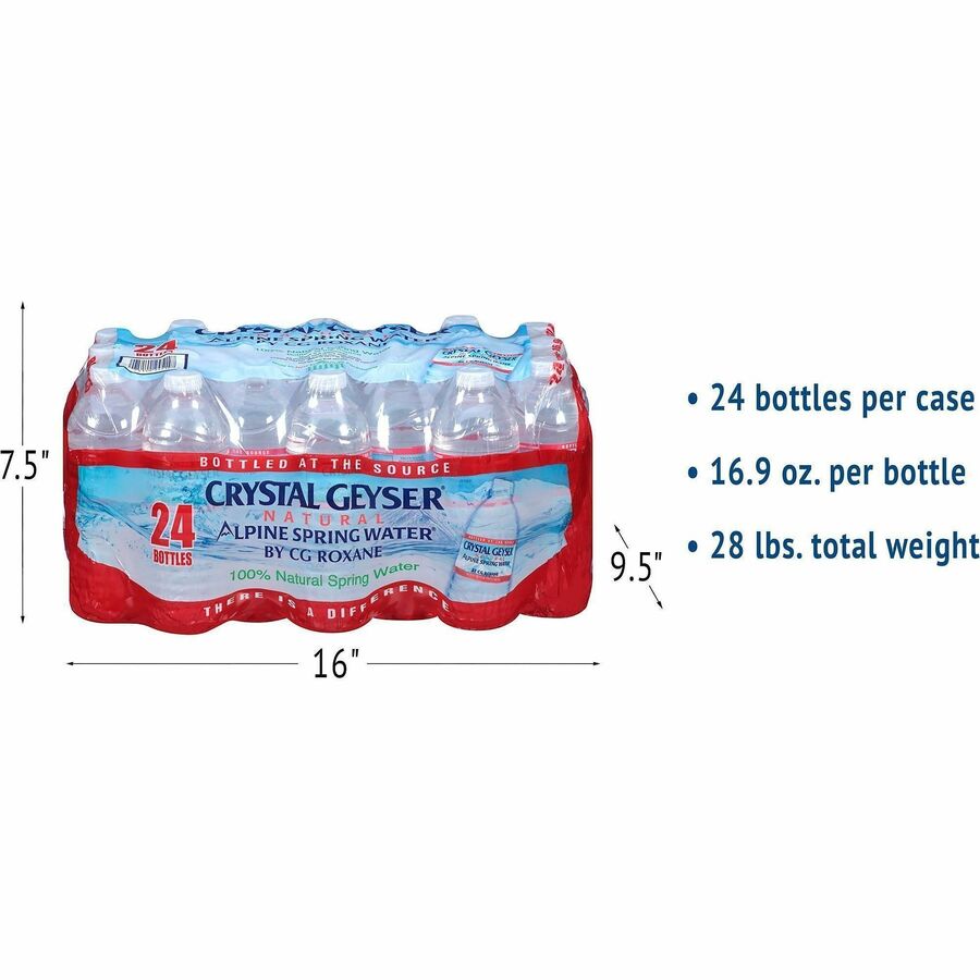 Crystal Geyser Natural Alpine Spring Water
