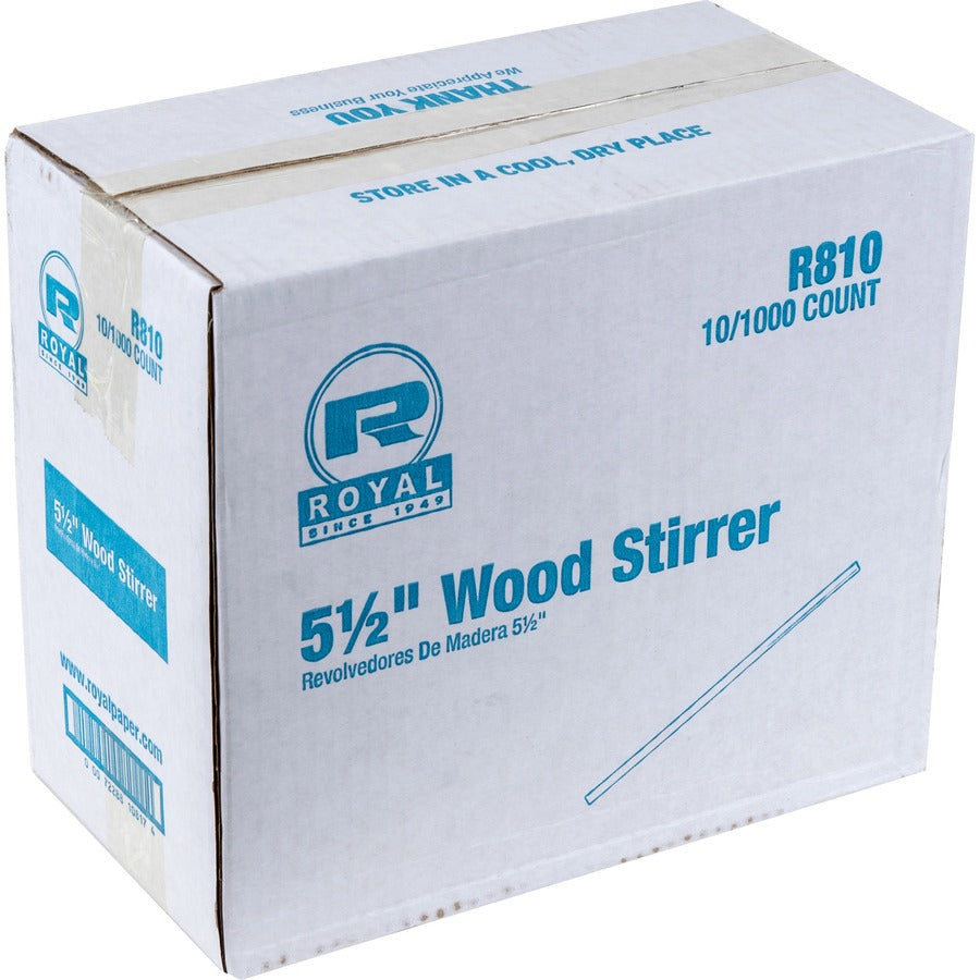 Royal Wood Coffee Stir Sticks