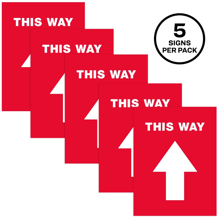Avery® THIS WAY Social Distancing Floor Decals