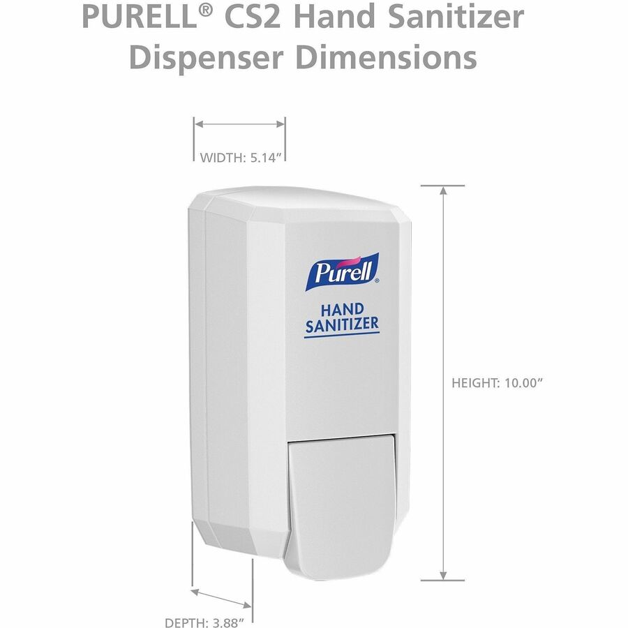 PURELL® CS2 Hand Sanitizer Dispenser (4142-06) for CS2 Hand Sanitizer Refills
