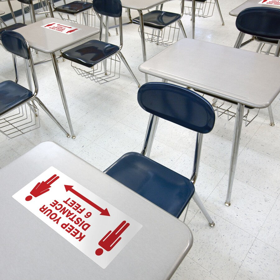 Avery® Surface Safe KEEP YOUR DISTANCE Decals