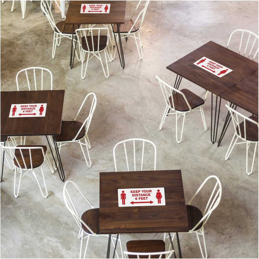 Avery® Surface Safe KEEP YOUR DISTANCE Decals