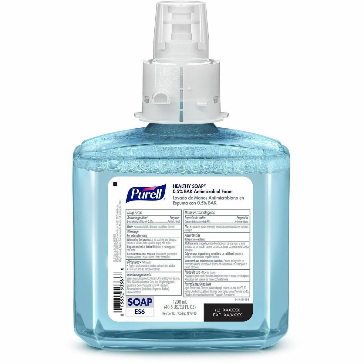 PURELL® ES6 HEALTHY SOAP™ 0.5% BAK Antimicrobial Foam