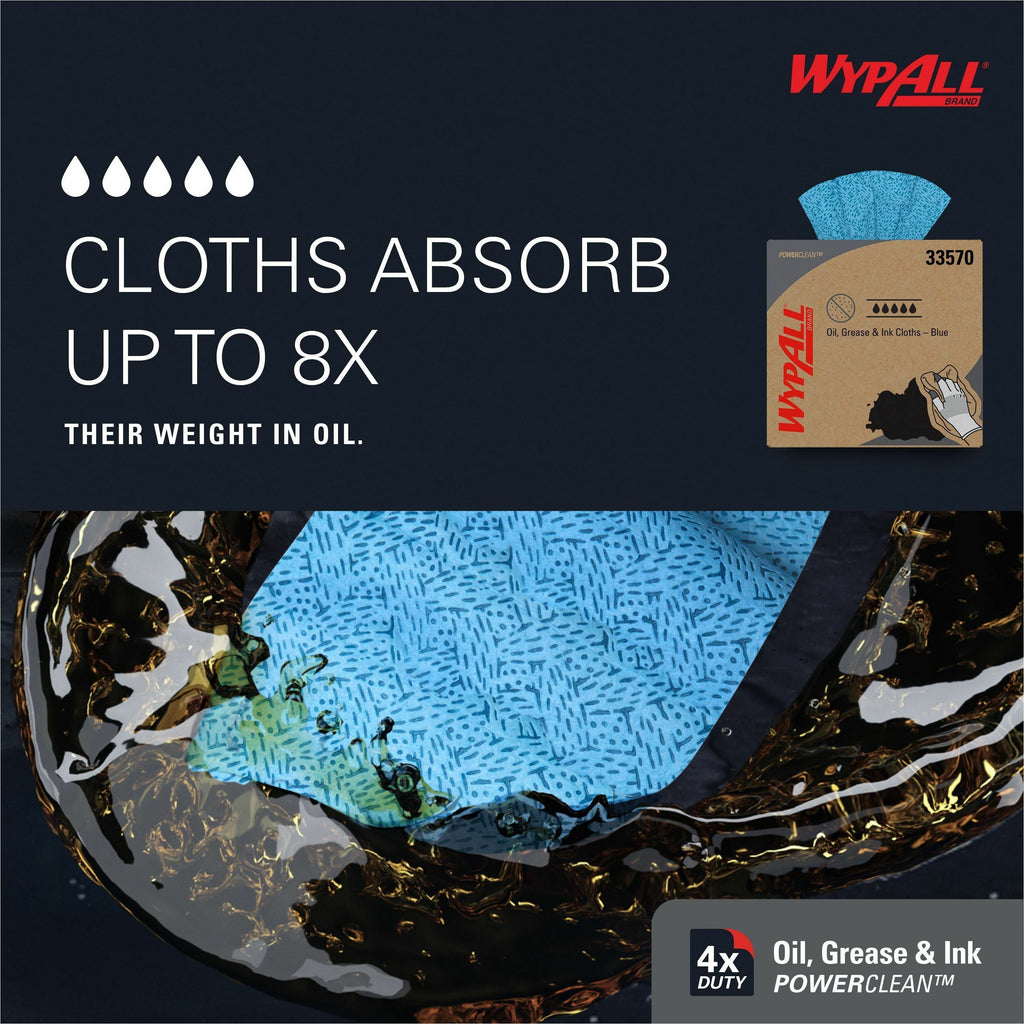 Wypall Oil, Grease & Ink Cloths