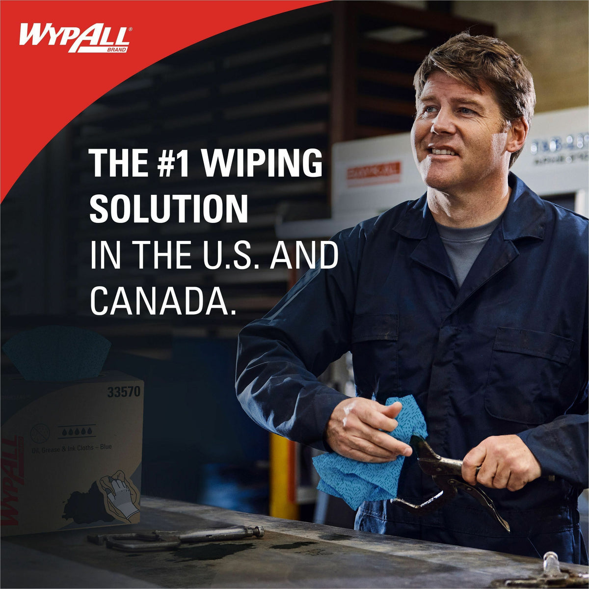 Wypall Oil, Grease & Ink Cloths