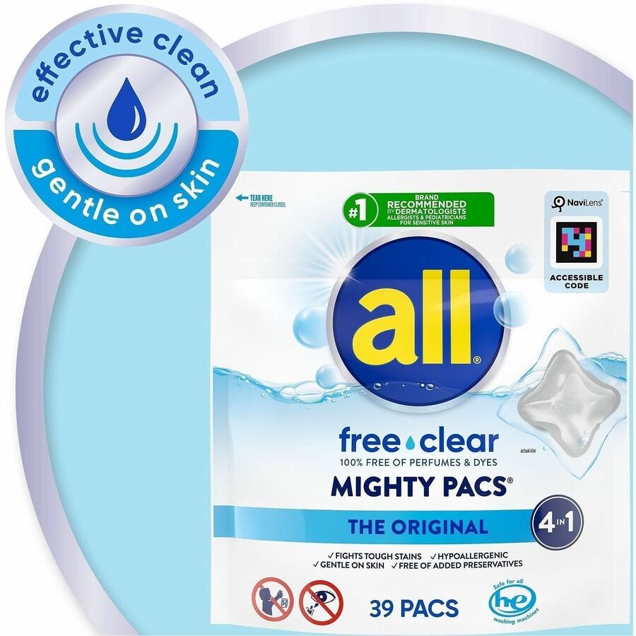 all All Free Clear Mightypacs Laundry Pods