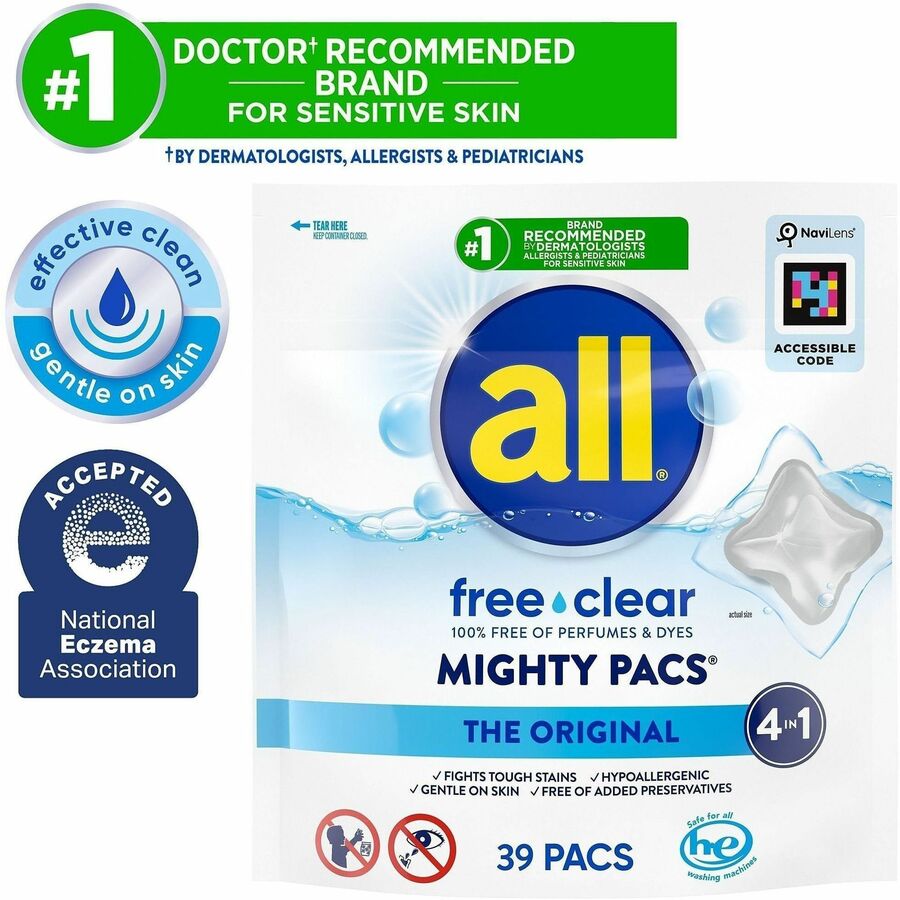 all All Free Clear Mightypacs Laundry Pods