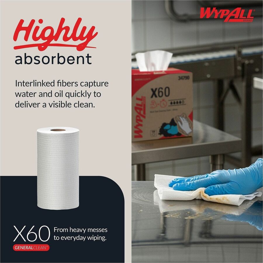 Wypall General Clean X60 Multi-Task Cleaning Cloths