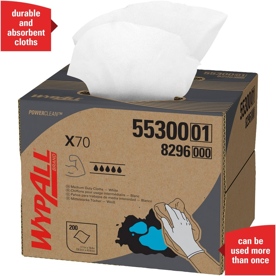 Wypall Kimberly-Clark WypAll X70 Wipers