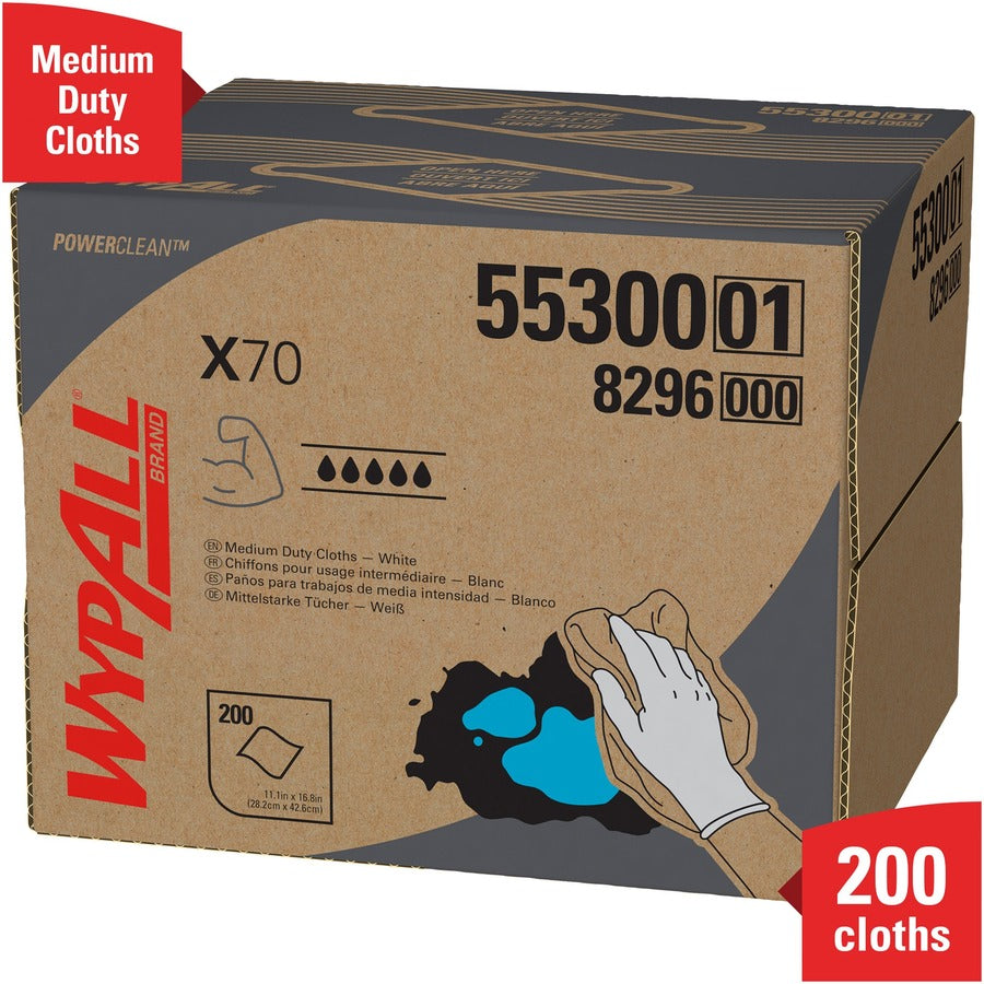 Wypall Kimberly-Clark WypAll X70 Wipers