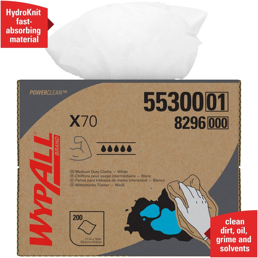 Wypall Kimberly-Clark WypAll X70 Wipers