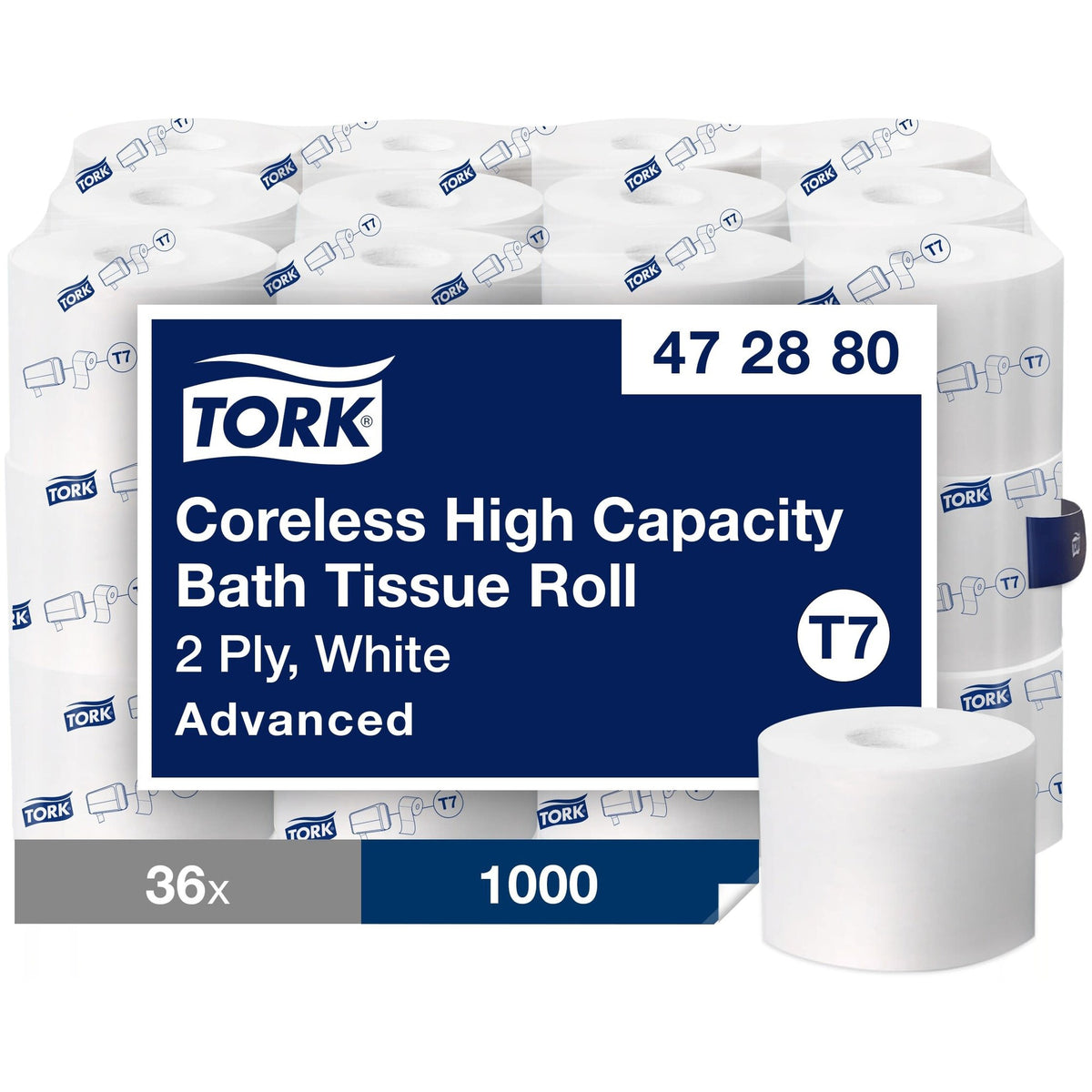 TORK Advanced Coreless High Capacity Bath Tissue