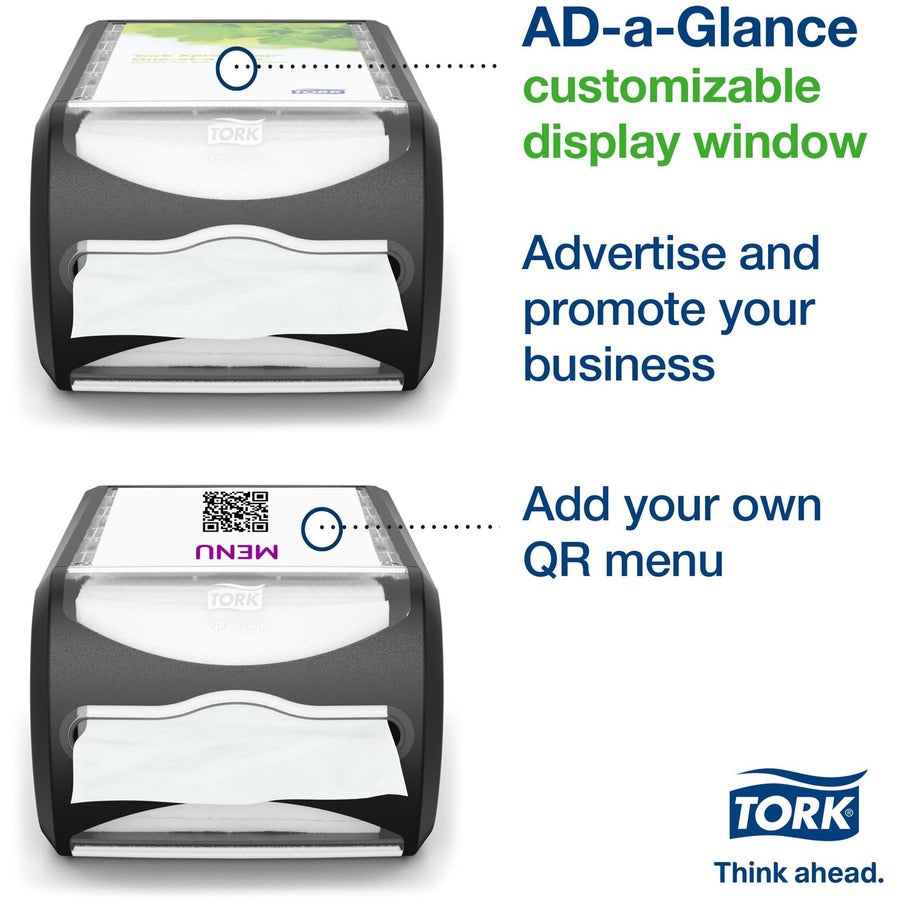 TORK Xpressnap Counter Napkin Dispenser Black N4
