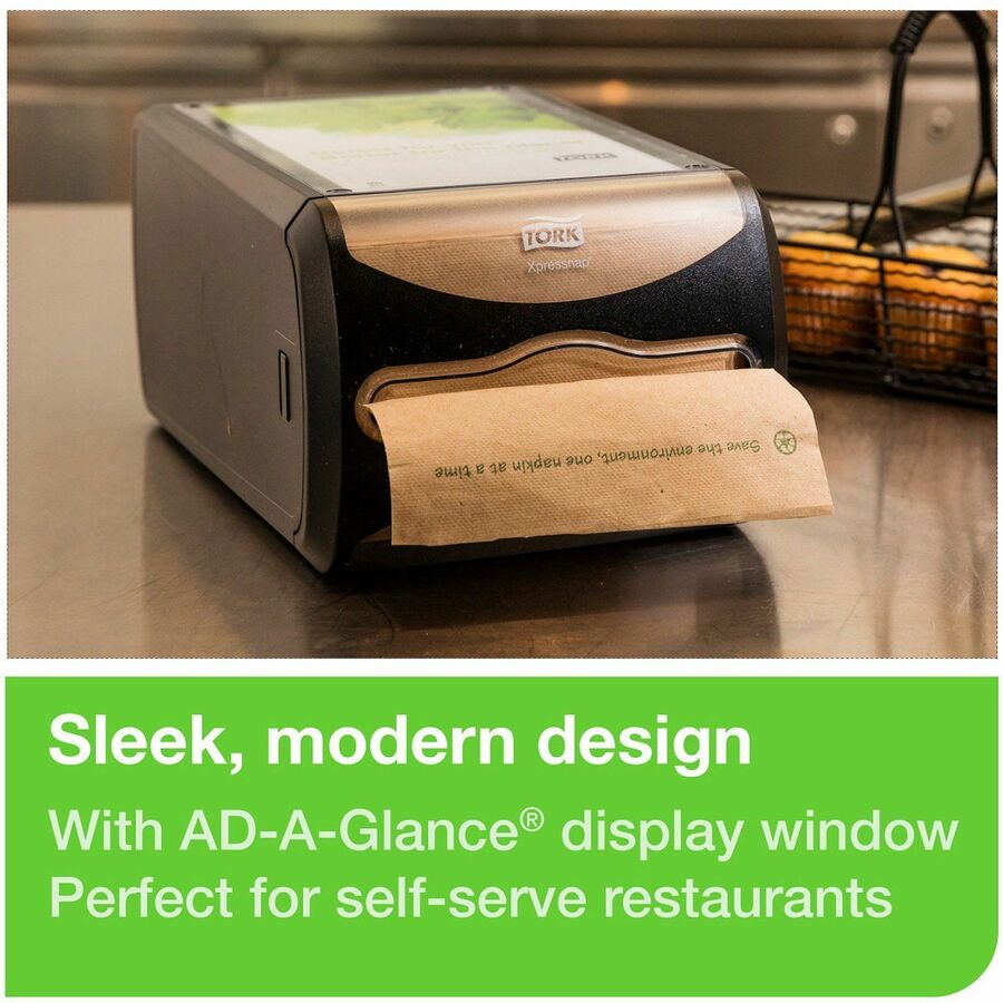 TORK Xpressnap Counter Napkin Dispenser Black N4
