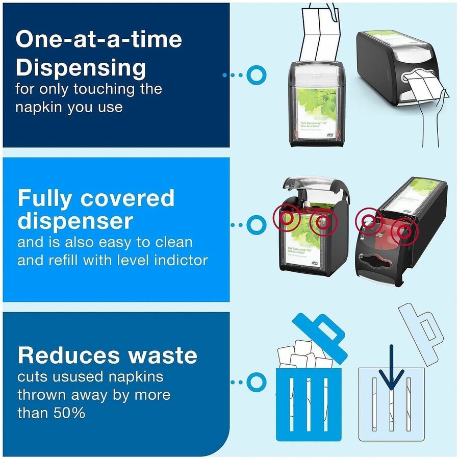 TORK Xpressnap Fit Tabletop Napkin Dispenser
