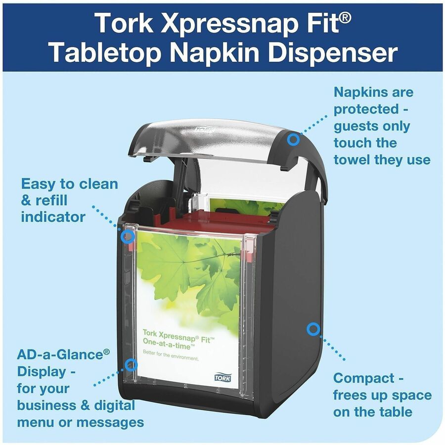 TORK Xpressnap Fit Tabletop Napkin Dispenser