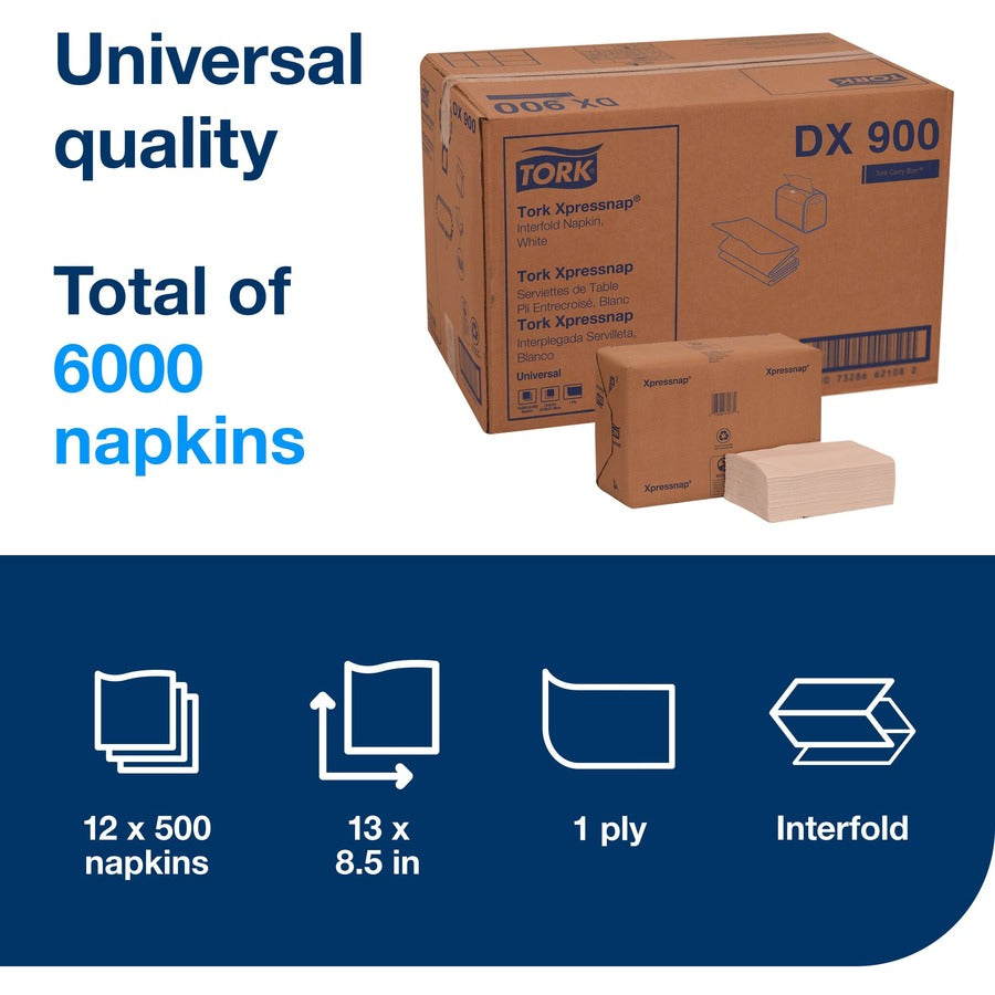 TORK Xpressnap White Dispenser Napkin N4