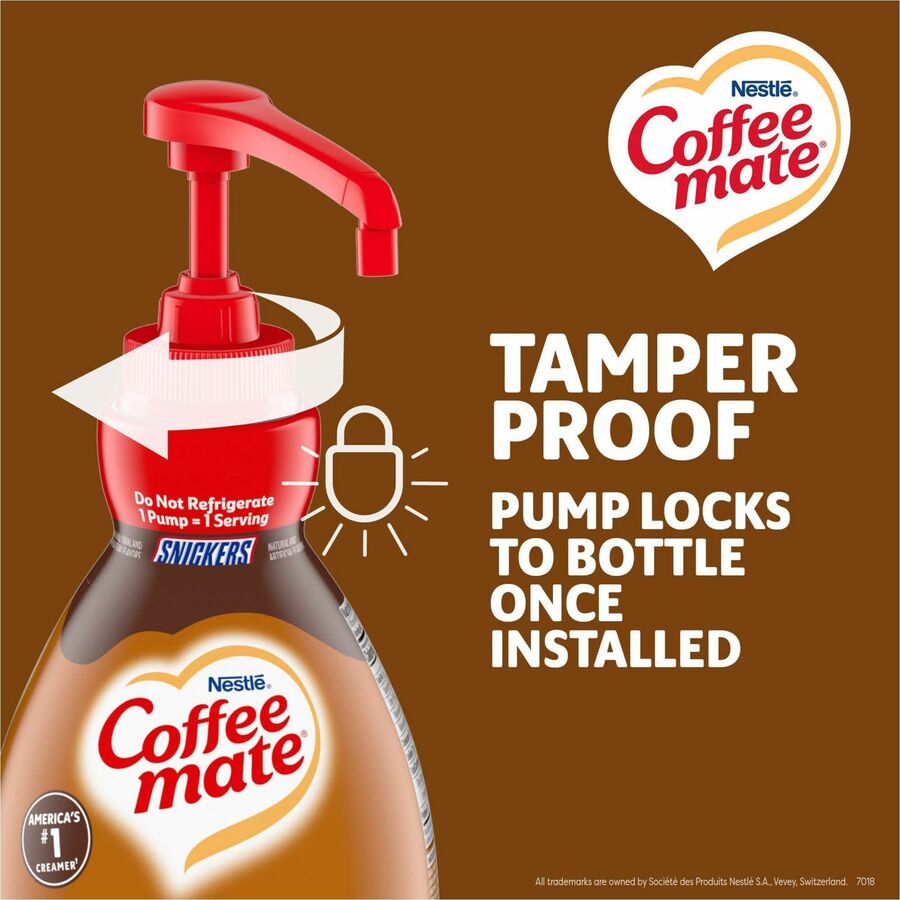 Coffee mate Snickers Liquid Concentrate Coffee Creamer - Pump Bottle