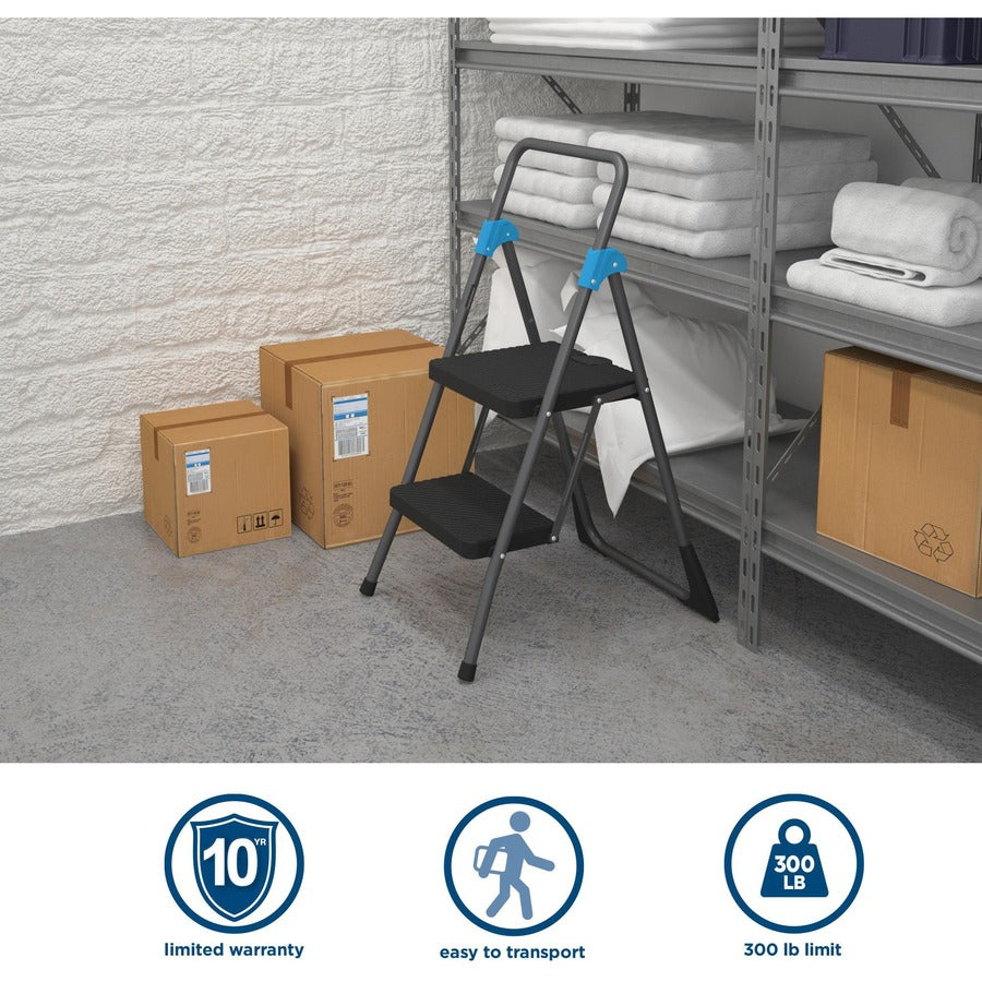 Cosco Steel 2-Step Folding Step Stool