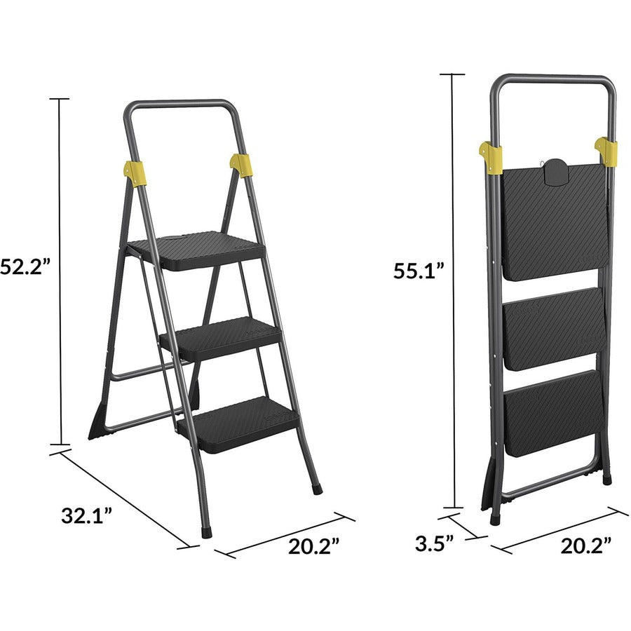 Cosco Steel 3-Step Folding Step Stool