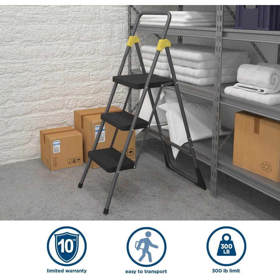 Cosco Steel 3-Step Folding Step Stool