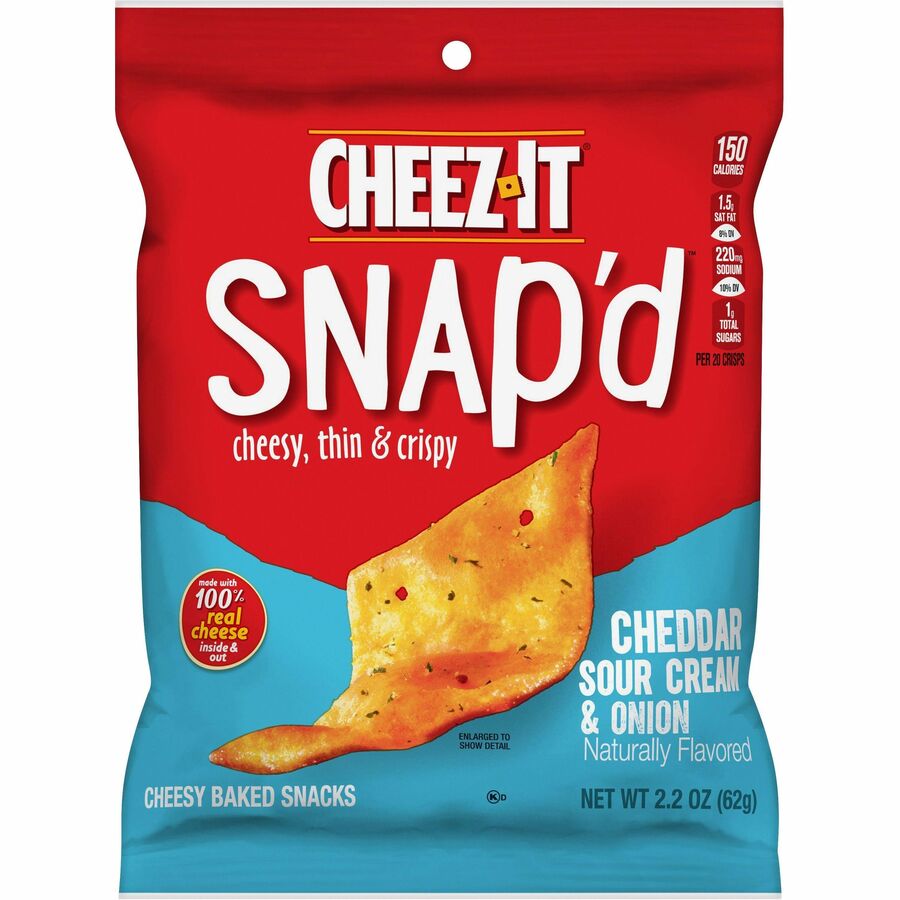 Cheez-It Snap'd Cheddar Sour Cream & Onion Crackers