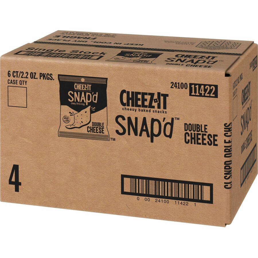 Cheez-It Snap'd Double Cheese Crackers