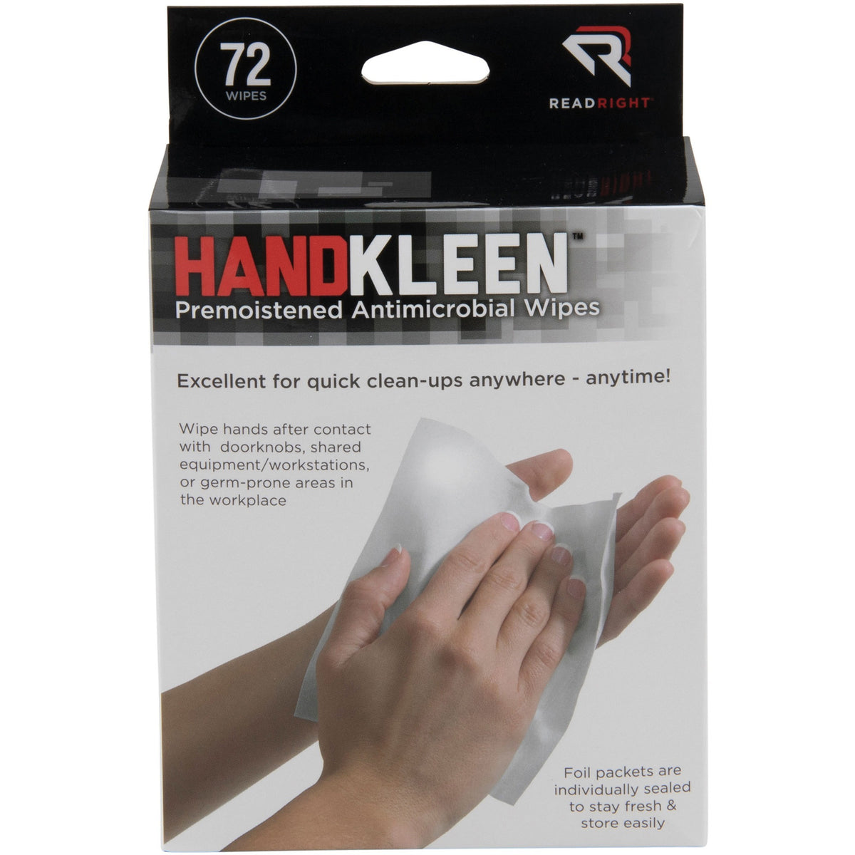 Read Right Handkleen Wipes