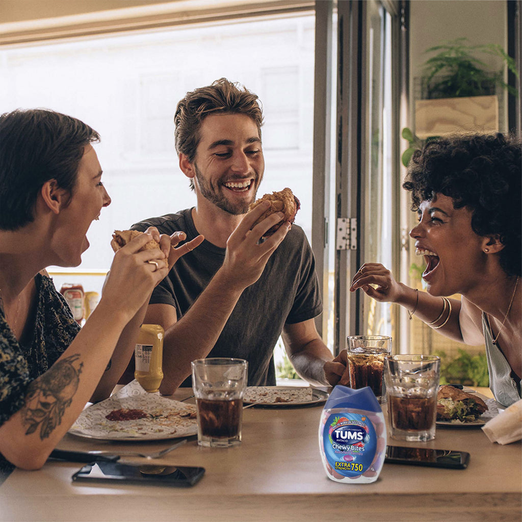 TUMS Chewy Bites Chewable Antacid Tablets