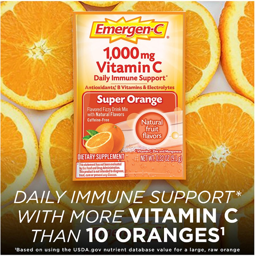 Emergen-C Super Orange Vitamin C Drink Mix