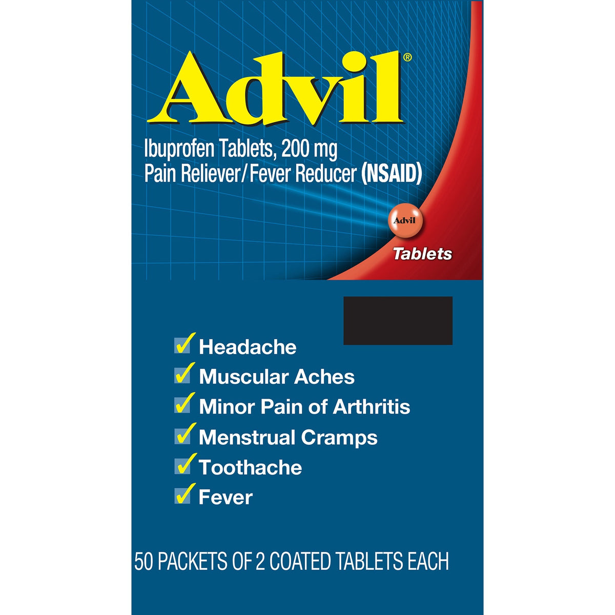 Advil Ibuprofen Tablets