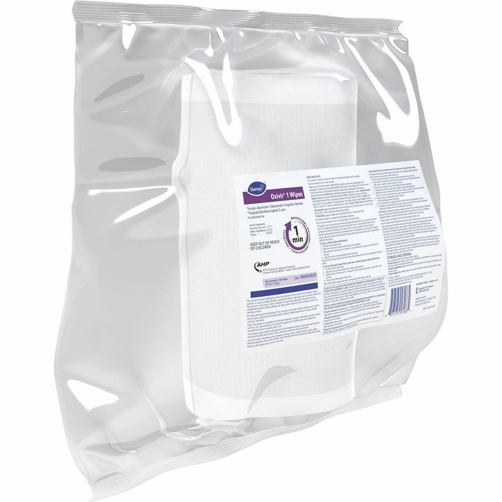 Diversey One-Step Ready-to-Use Hospital Disinfectant Cleaner Wipe