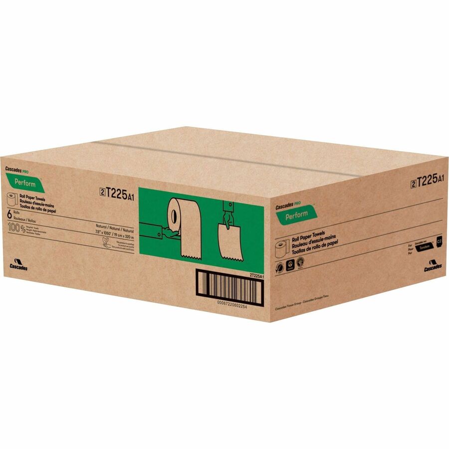 Cascades PRO Perform Roll Towels for Tandem, 1050'